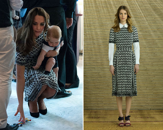 The Kate Middleton effect — her Tory Burch dress instantly sells out